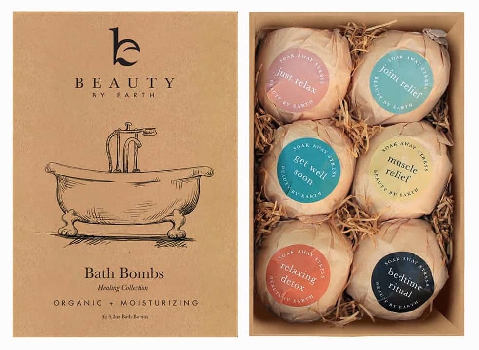 Beauty By Earth Bath Bomb Gift Set