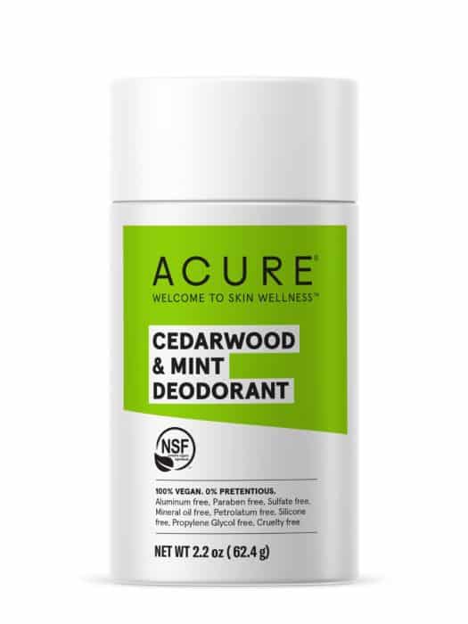 Acure Cedarwood & Mint Deodorant