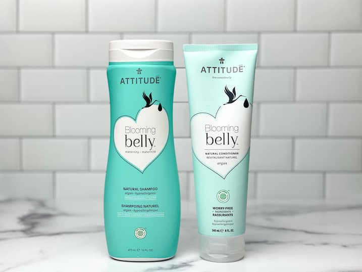 Attitude Living Blooming Belly Shampoo and Conditioner