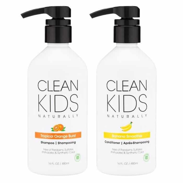Clean Kids Naturally Shampoo and Conditioner