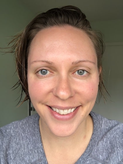 After using Beautycounter Countersun Daily Sheer Defense For Face