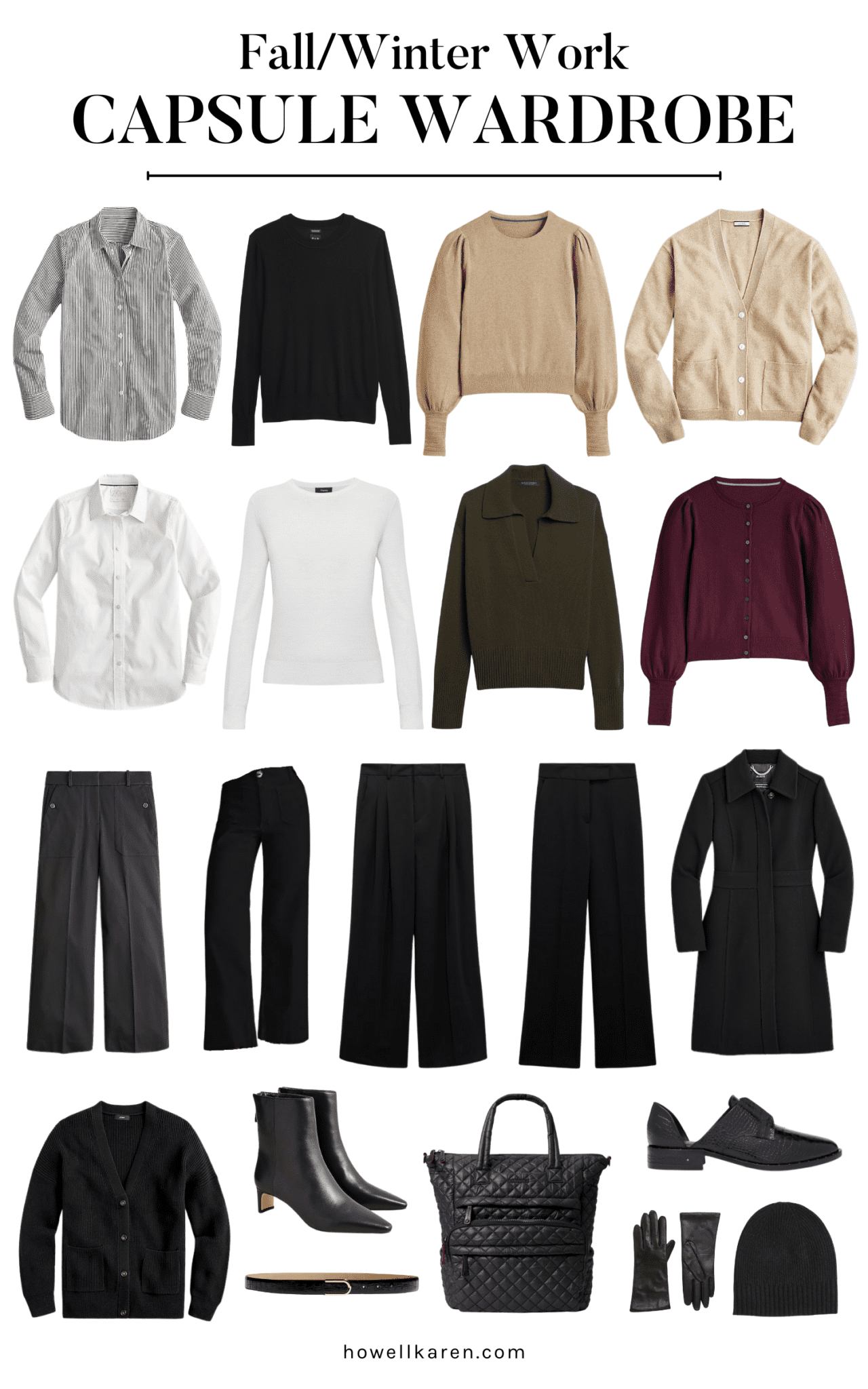 This Easy Work Capsule Wardrobe Will Simplify Your Morning Routine